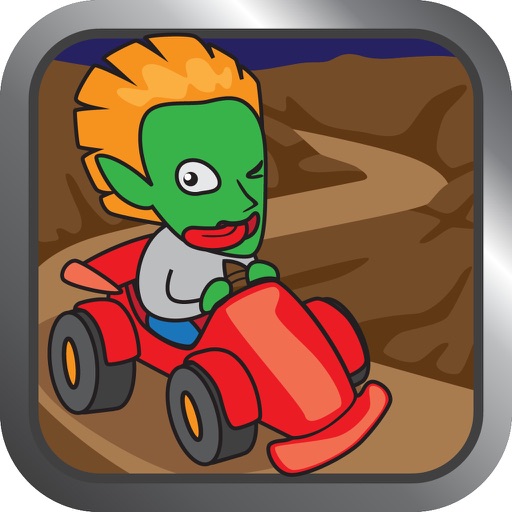 Zombie Racing - Scary Go Kart highway driving into the dead game Icon