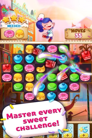 Cookie Heroes - candy gingerbread donut blast game screenshot 4