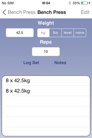 Easy Gym Log Premium screenshot 2