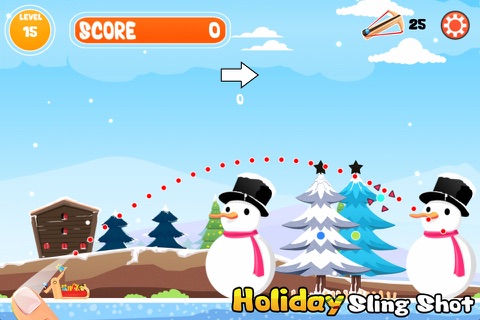 Holiday Sling Shot screenshot 2