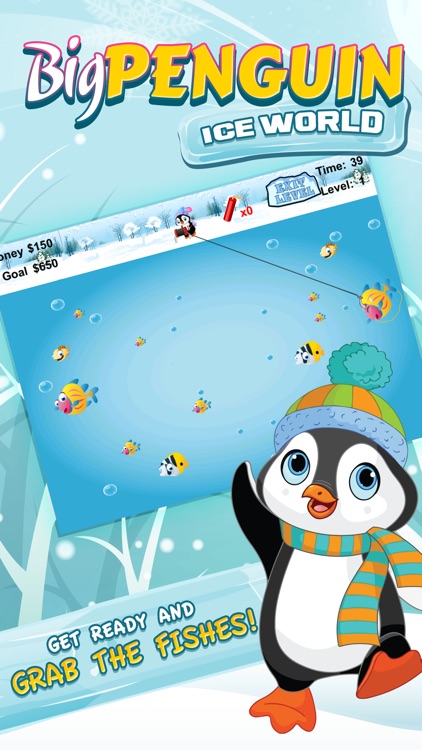Big Penguin Ice Winter World: Gone Fishing