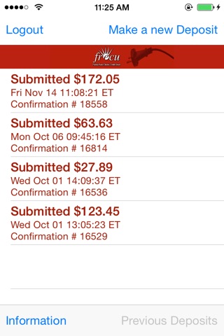 frecu Electric Mobile Deposit screenshot 3