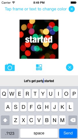Maxi Text - GIF Messaging App For Bold Colorful Textersのおすすめ画像4