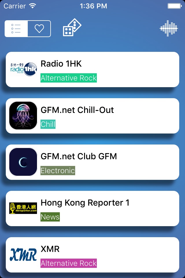 Hong Kong Radio - 高品质无损原声音乐播放器 screenshot 2