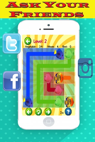 Fish Matching Game ~ Match Fish Color Pair Connecting Games screenshot 4