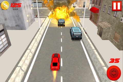 Super Traffic Race 3D - Turbo power racing game screenshot 3