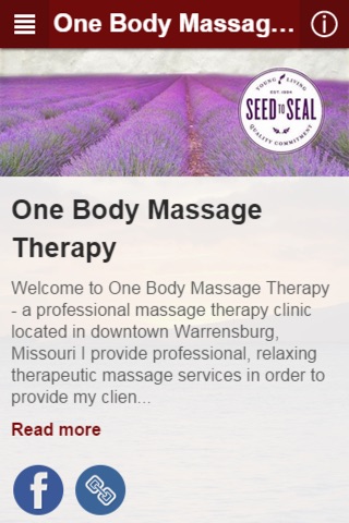 One Body Massage Therapy screenshot 2