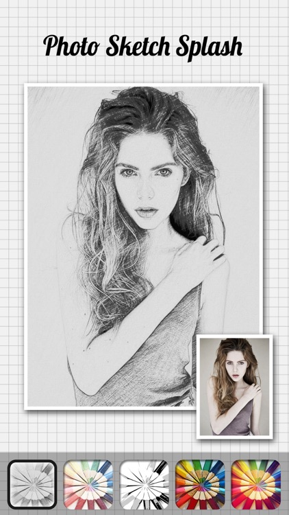 Photo Sketch Splash - My Pencil Drawing with Portrait Filter Effects