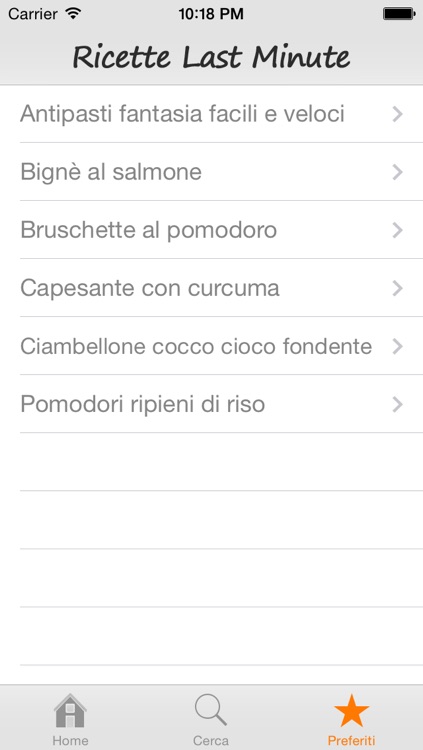 Ricette Last Minute screenshot-3