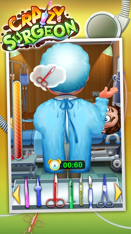 Crazy Surgeon - casual free kids games & doctor game