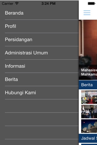 Mahkamah Konstitusi RI screenshot 2