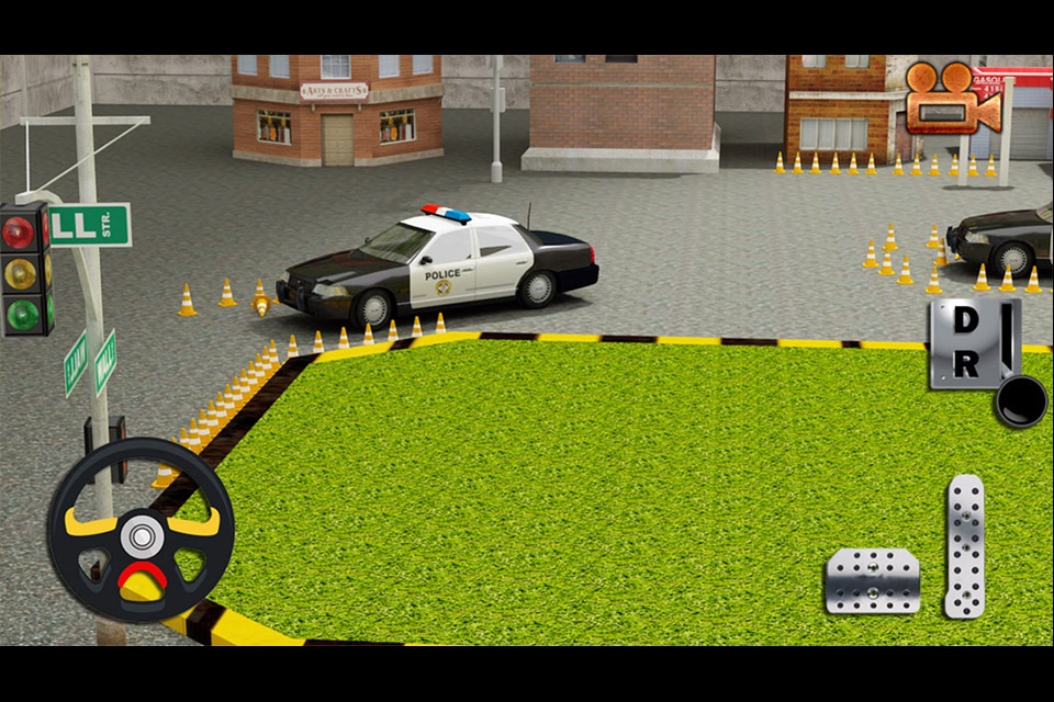 Real Cop Car Parking Simulator - City Police Truck SUV Driving Test Run 3D Game screenshot 3
