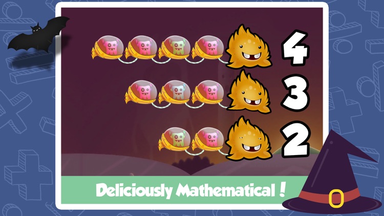 School Monsters Counting - Math Learning app for Kids in Preschool, Kindergarten & First Grade FREE