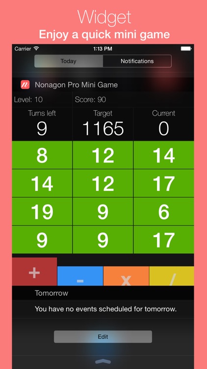 Nonagon Pro - Mathematical brain training