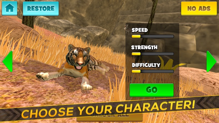 Tiger World | Free Tigers Simulator Racing Game For Kids screenshot-3