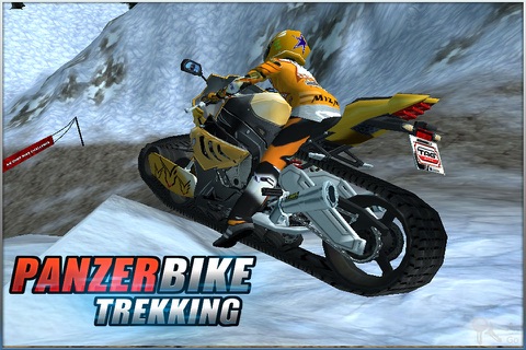 Panzer Bike Trekking (  Offroad mountain rider game in 3D ) screenshot 4