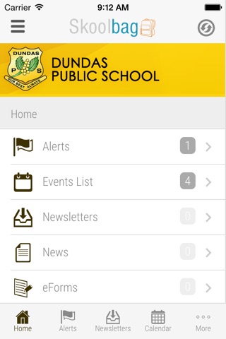 Dundas Public School - Skoolbag screenshot 2