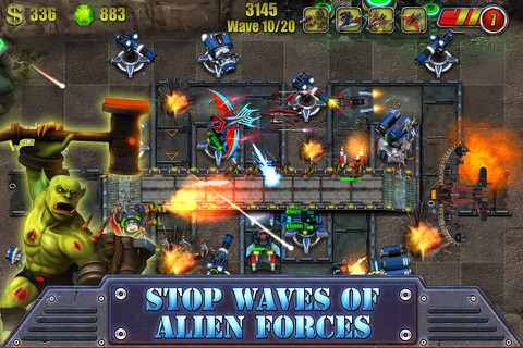 Moon Tower Attack– TD War Game screenshot 2
