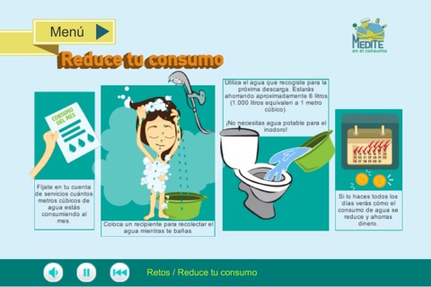 Medite en el consumo screenshot 2