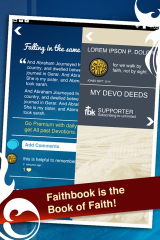 `A Faithbook Devotional App -Free Daily Life Changing Quiet Time Guide screenshot 4