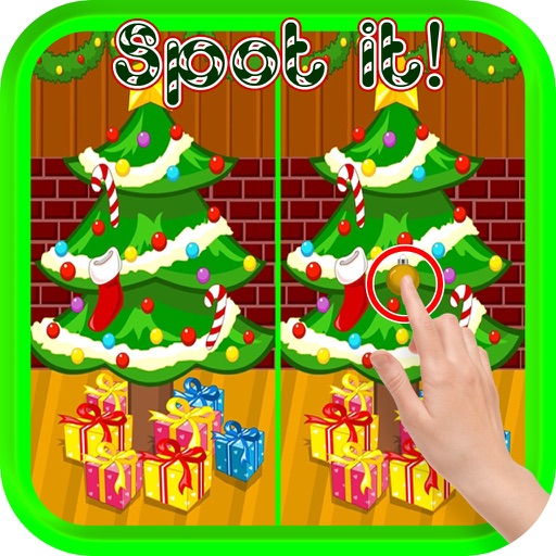 Christmas find the differences free games iOS App