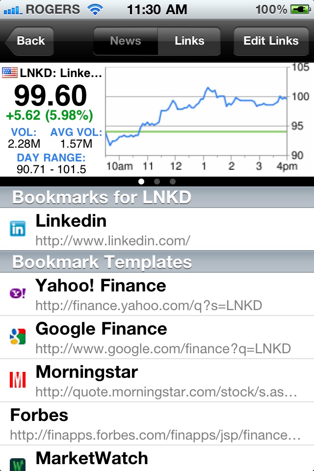 StockSpy: Real-time Quotes screenshot 3