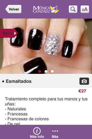 Uñas Mónica screenshot 3