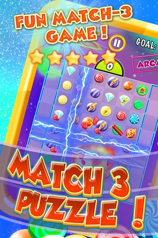 ``` A Candy Match'er 2015``` - fruit adventure mania in mystery puzzle game screenshot 2