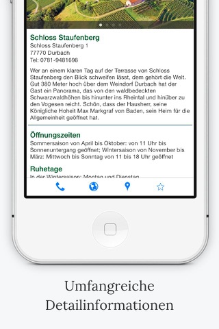 BZ Vesper-App - 111 Gastro-Tipps für Ausflüge rund um den Schwarzwald - Badische Zeitung screenshot 2
