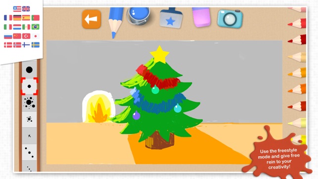 Chocolapps Art Studio - 兒童圖畫和填色圖(圖5)-速報App