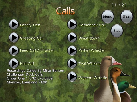 Duck ID "For iPad" screenshot 2