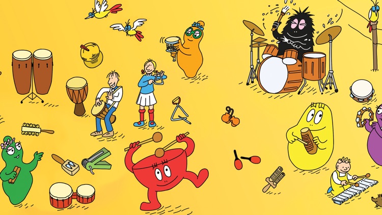 Barbapapa and the musical instruments