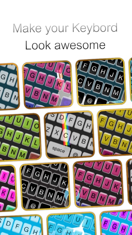 Custom Keyboard Flat Design : Color & Wallpaper Keyboard Art Effects Themes