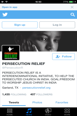 Persecution Relief Radio screenshot 2