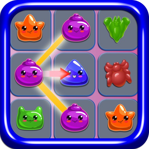 Jelly Blaze Mania - Bubbles and Diamonds Match-3 Puzzle FREE icon