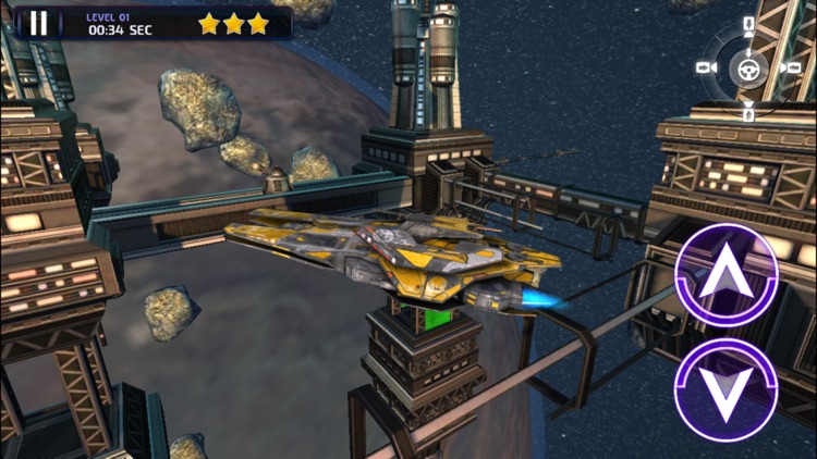 3D Space Ship Simulator PRO - Full Flying Simulation Parking Version screenshot-3