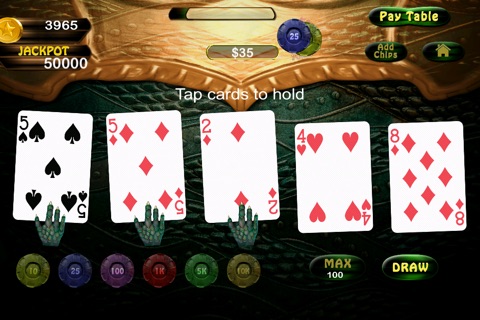 Amazing Dragon Jackpot Poker Pro - grand American casino game screenshot 2