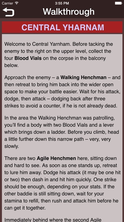 Gamer's Guide for Bloodborne