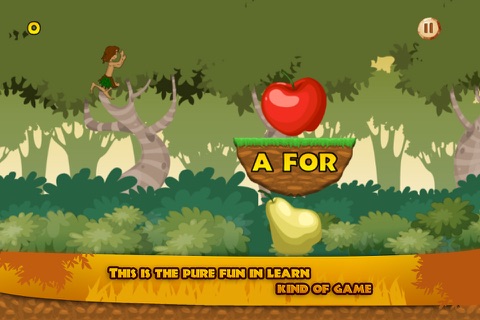 Abc Quest - A Wild Journey Of A Jungle Kid To Guess The Alphabet screenshot 2
