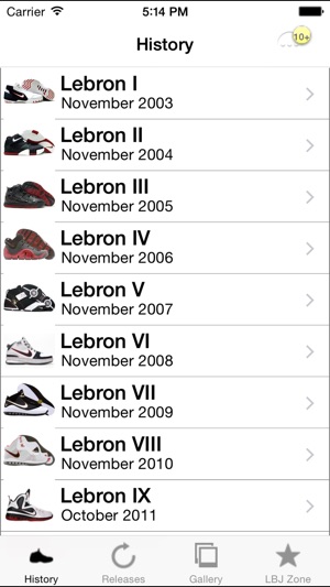 lebron shoes by number