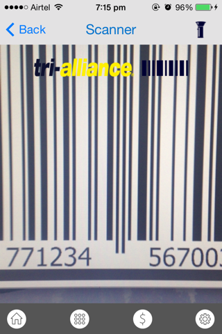 Tri Alliance Barcode App screenshot 3