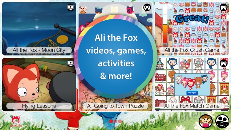 Ali the Fox for Kids- Activities, Games and Dream Like Adventures