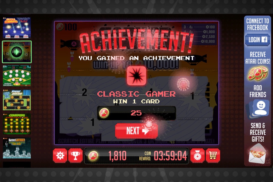 Atari Scratchers screenshot 2