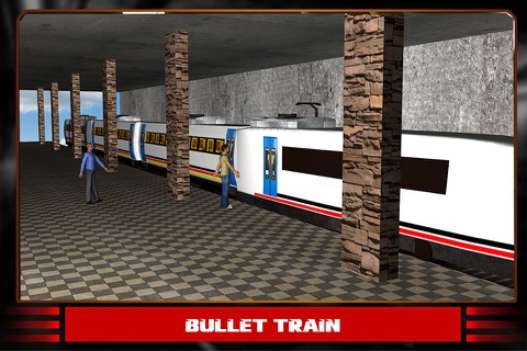 City Bullet Train Subway Simulator screenshot 3