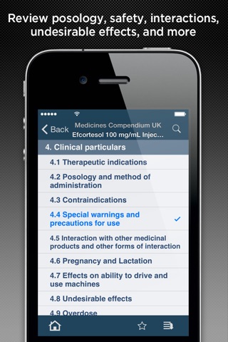 Medicines Compendium UK screenshot 3