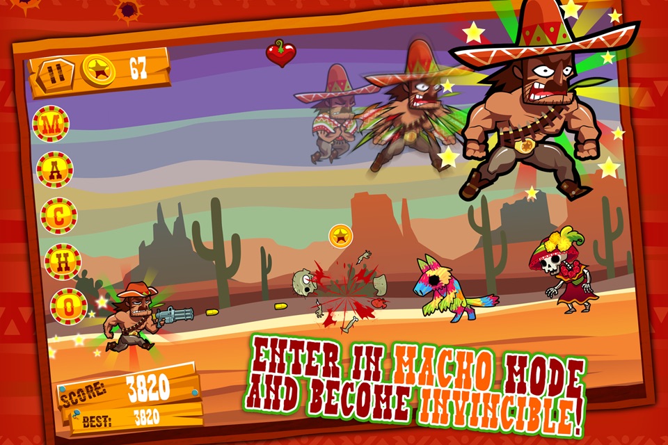 Macho Dash - Free Adventure Running Game screenshot 3