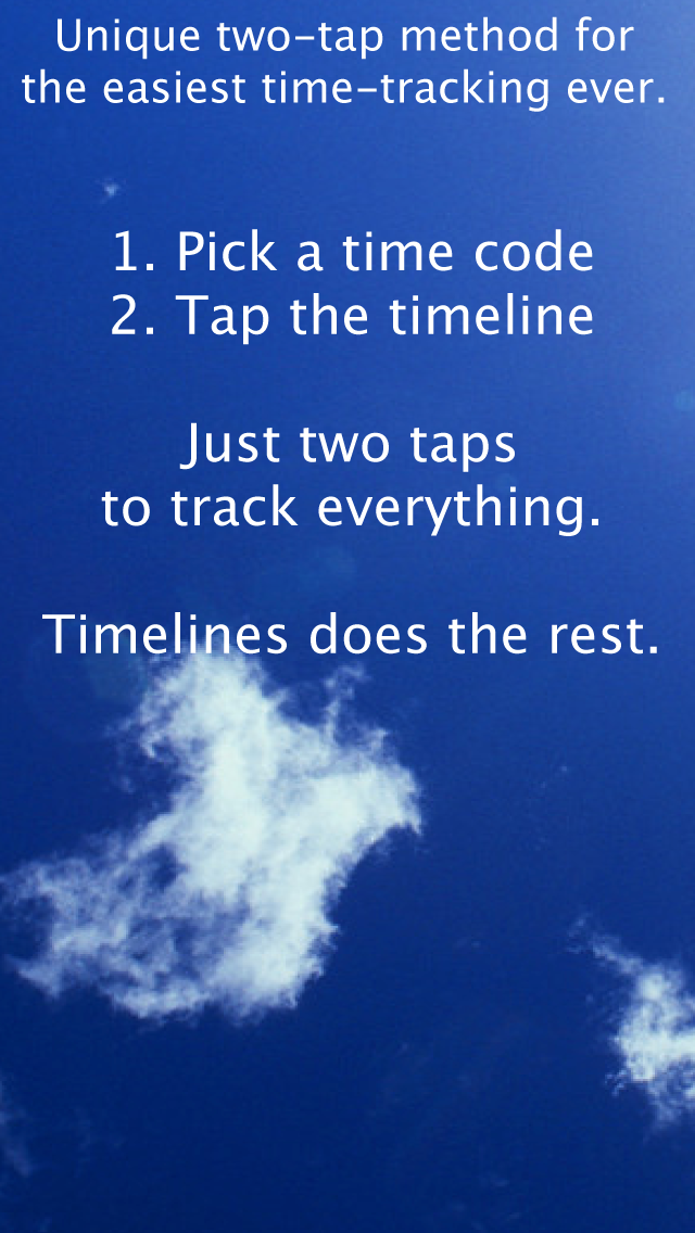 How to cancel & delete Timelines Free - Easy and Powerful Time Tracker from iphone & ipad 2