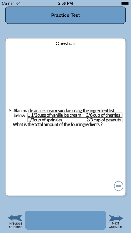 Common Core Math Grade 7 Practice Test screenshot-3