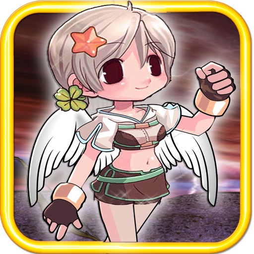 Warrior Girl Hunger for Power Jetpack Action Fun Game Free HD Icon