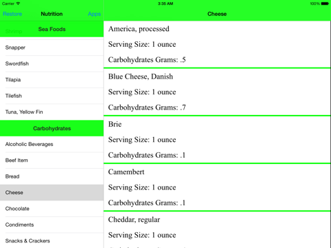 Nutrition Factのおすすめ画像4